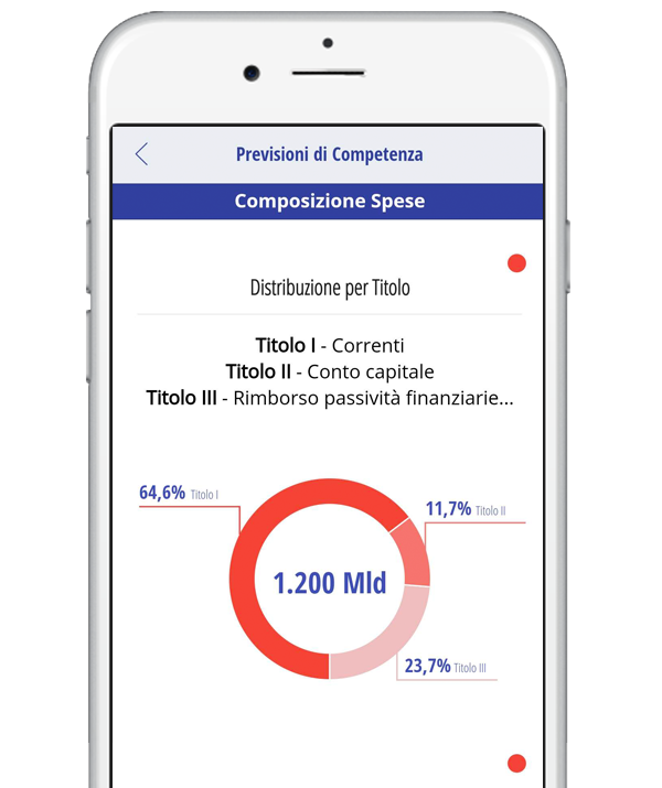 Composizione della spesa 2025